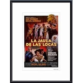 La Cage Aux Folles, Art Poster with Metal Frame, poster size: 11" x 17"