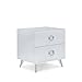Acme Furniture 97334 Elms Nightstand, One Size, White