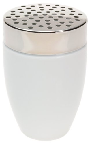 Porcelain Cheese Shaker With Steel Lid