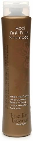 Brazilian Blowout Acai Anti-Frizz Shampoo 12 oz (Pack of1)