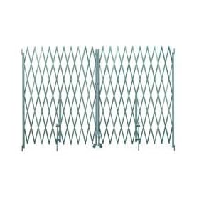 Industrial Grade 2XZG9 Steel Folding Gate, Opening 14-16Ft: Industrial &amp; Scientific
