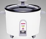 Sanyo EC503 Three Cup Rice Cooker & Vegetable Steamer rice-cooker-discount-of-the-day Sanyo EC503 Three-Cup Rice Cooker & Vegetable Steamer