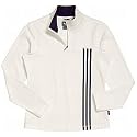 Adidas Ladies ClimaLite Long Sleeve 3-Stripe Mock Closeout