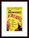 Freaks, Art Poster by Unknown Artist, with Wood Frame, poster size: 11