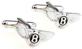 Bentley Cuff links Gift Boxed(wedding cufflinks,jewelry for men,gift for groom)