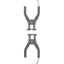 Justrite 08506 1/4" x  3' Long Insulated Ground Wire With Dual Terminal