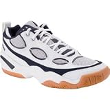 Prince Men's Nfs O3 Squash Shoe Wht/Nav (WIDTH: Medium, SHOE SIZE:9 1/2)