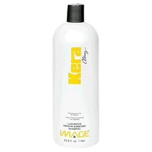 Image Kera Clenz, Luxurious Keratin Enriched Shampoo, 33.8 fl oz (1 lt) (Pack of 2)