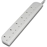BELKIN F9E600UK1M - Belkin SurgeStrip F9E600UK1M Surge Suppressor