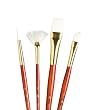 Princeton Brush Set W Tak Round 6, Fan 2, Wash 5/8, A 3/8