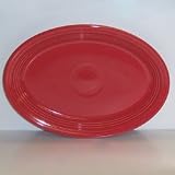 Fiesta Scarlet 458 13-3/4-Inch Oval Platter