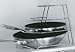 Kitchen & Housewares : Chrome Fry Pan Rack