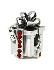 Genuine Ohm Beads (TM) Product. 925 Sterling Silver Gift Box European Bead Charm. 100% Satisfaction Guaranteed.