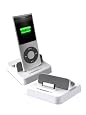 Powermat PMR-AID1 Receiver Dock for iPod and iPhone (White)
