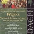 Johann Sebastian Bach: Works for Violin & Basso Continuo