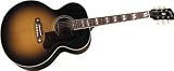 Gibson J-185 True Vintage Acoustic Guitar, Vintage Sunburst
