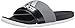 adidas Men's Adilette Supercloud Plus Slides, Core Black/White/Vista Grey, 9
