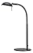 Black Gooseneck Halogen Desk Lamp