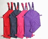 Togz Waterproof Dungaree Overtrouser Red 100cm (2-3 yrs)