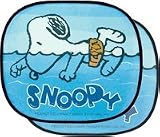 SNOOPY & Peanuts sun block shade for car windows ~ blue
