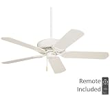Emerson Fans CF759AW 52" Designer Traditional Summer White Uplighting Ceiling Fan w/ Remote