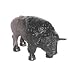 American Buffalo Figure: Realisitic 5.5 inch Bison Toy - 1:24 scale_s-2