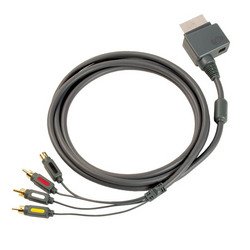 Mad Catz Xbox 360 S-AV Cable - Game console audio video cable - S-Video composite video... by Mad Catz