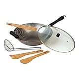 14 Pro Carbon Wok Set