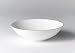 Gordon Ramsay tableware by Royal Doulton. 19cm all purpose white bone china bowl with platinum rim