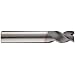 Niagara Cutter A340 Carbide End Mill with Wiper Flat for Aluminum, TiCN Coated, 3 Flutes, Radiused-Corner End
