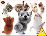Hanadeka Cat - Kittens Puzzle 100 Pieces (Features Russian Blue etc.)