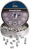 H&N Baracuda Green, Lead Free, .177 Cal, 6.48 Grains, Round Nose, 200ct