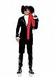 7Pc Pirate Captain Includes Hat Scarf Hook Ruffled Shirt Velvet Coat Boot Cover by Leg avenue