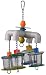 Super Bird Creations 4 Way Forager 11 x 7in Large Bird Toy