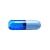 A di Alessi Up-Pill Cotton Pad Dispenser, Blue (ASG32 AZ)