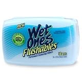Playtex Wet Ones Flushables, Personal Cleansing Wipes With Aloe, Vitamin E & Witch Hazel