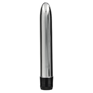  Trinity Vibes Classic 7-inch Vibrator, Silver 