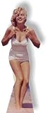 Marilyn Monroe in a White Swim Suit Life Size Cardboard Cutout