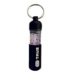 picture of True Utility Cashstash TU41 Pocket Key Ring Money Capsule - Black