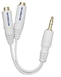 Scosche Apple iPod Video Classic Nano Touch Heaphone 3.5mm 1/8 Splitter