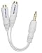 Scosche Apple iPod Video Classic Nano Touch Heaphone 3.5mm 1/8" Splitter