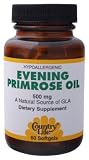 Country Life - Evening Primrose Oil, 500 mg, 60 softgels