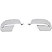 EAG Mirror Covers Fit for 99-06 Chevy Silverado / 02-06 Avalanche Triple Chrome Plated ABS