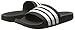 adidas Unisex-Child Adilette SC Sandal, Core Black/White/Core Black, 11K