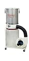 JET 708626RCK DC-1100 1-1/2 Horsepower 1,100 CFM Canister Dust Collector with Remote, 115/230-Volt 1 Phase