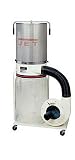 JET 708626RCK DC-1100 1-1/2 Horsepower 1,100 CFM Canister Dust Collector with Remote, 115/230-Volt 1 Phase