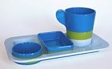ZAK DESIGNS 4 PIECE SNAK SET - COOL TONE