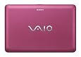 Sony VAIO VPC-W211AX/P 10-Inch Pink Netbook - Up to 8 Hours of Battery Life