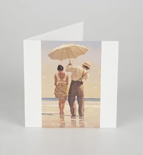 Jack Vettriano Mad Dogs Greeting Card