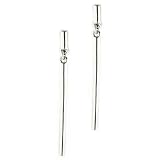 Stick Baton Dangle Earrings